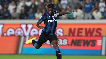 Duván Zapata, delantero colombiano de Atalanta