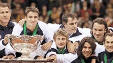 <b>SEGUIDA. </b>La final de la Davis ha cosechado grandes audiencias.