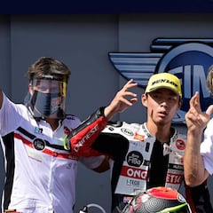 Durísima caída de Arenas antes de la victoria de Suzuki