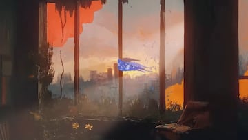 Frame del videoclip de 'La torre Picasso' de Arde Bogotá.