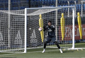 El Madrid prepara su estreno liguero ante el Getafe