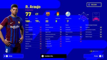 eFootball 2022: los mejores y más baratos jugadores jóvenes en Equipo Ideal