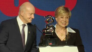 Larisa Latynina: "Quiero agradecer a As por acordarse de estas 18 medallas"