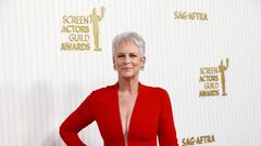 Jamie Lee Curtis  attends the 29th Screen Actors Guild Awards at the Fairmont Century Plaza Hotel in Los Angeles, California, U.S., February 26, 2023. REUTERS/Aude Guerrucci