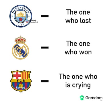 El madridismo no tiene piedad con el City con los memes del partido 