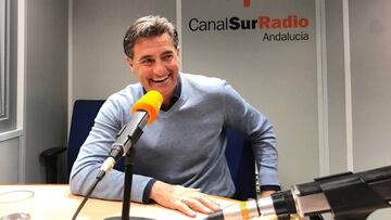 M&iacute;chel, durante la entrevista en Canal Sur Radio.