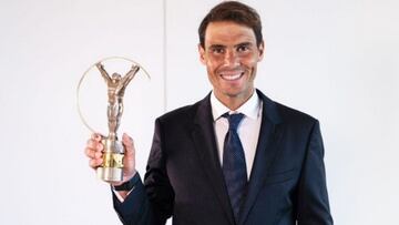 Rafa Nadal logra el Laureus al mejor deportista de 2020