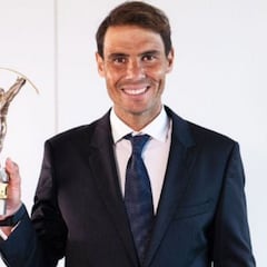 Rafa Nadal logra el Laureus al mejor deportista de 2020