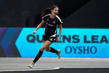 BARCELONA, SPAIN - FEBRUARY 03: Queens League Oysho at Cupra Arena on February 3, 2024 in Barcelona, Spain. (Photo by Jose Manuel Alvarez/Quality Sport Images/Queens League)