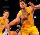 Parker echa por la borda el buen trabajo de los Lakers de Gasol