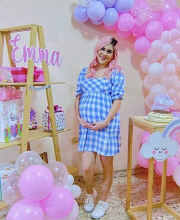 La influencer está a unos días de convertirse en madre, por lo que es posible que su hija nazca en 2022.