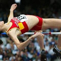 Ruth Beitia consigue la medalla de plata