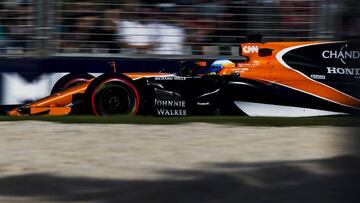 Alonso estrena el sábado el nuevo T-wing del McLaren