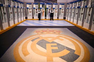 Sothebys: "Se subastan 24 taquillas que fueron utilizados por ¨ªconos del f¨²tbol como Cristiano Ronaldo, David Beckham, Zinedine Zidane, Roberto Carlos, Sergio Ramos, Luis Figo, Karim Benzema y muchos m¨¢s".
