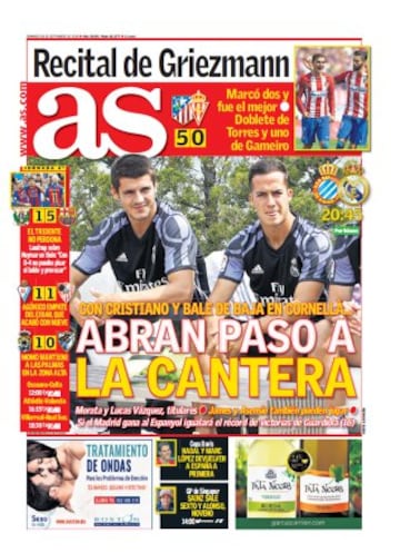 Las portadas de AS de septiembre