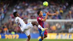 El estadounidense fall&oacute; uno de los tiros m&aacute;s claro para el Barcelona y su entrenador lo se&ntilde;al&oacute; como la acci&oacute;n que cambi&oacute; por completo El Cl&aacute;sico.