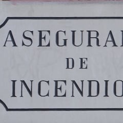 ¿Por qué en Madrid hay edificios con carteles de "asegurada de incendios" y que significan?