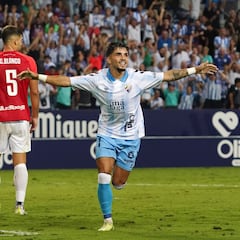 El Málaga sufre ante un buen San Fernando y logra su quinta victoria seguida