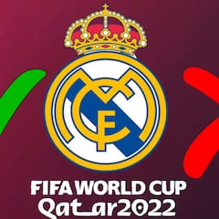 Once madridistas al Mundial