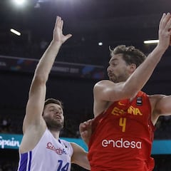 1x1 de España: Pau Gasol se sale y se acerca al récord
