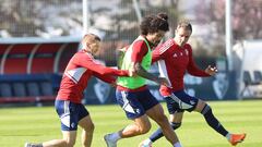 Entrenamiento en Tajonar.