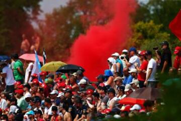 Gran ambiente en Hungaroring.