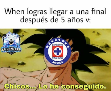 Los memes celebran al Cruz Azul y acaban con Monterrey