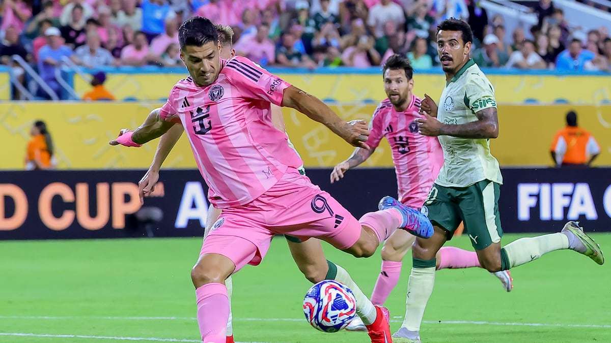 Luis Suárez reflects on missed chance as Inter Miami draw with Palmeiras Luis Suárez reacts during Inter Miami vs Palmeiras in the FIFA Club World Cup 2025