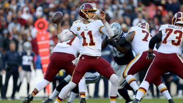Los Redskins vencen a los Cowboys serán los líderes divisionales del Este de la NFC ya que los Eagles fueron superados por los Panthers este día.