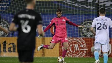 El guardameta estadounidense Matt Turner fue elegido como el mejor portero de la temporada en la MLS