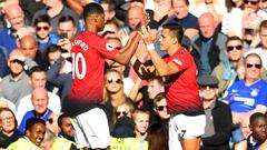 Alexis jugó 12 minutos en el empate del United con Chelsea