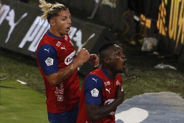 Independiente Medellín se impuso 2-0 con goles de Diber Cambindo y Adrián Arregui. Primer triunfo para los de Hernán Darío Gómez en la Liga BetPlay II-2021.