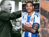 El tatuaje de Ngonge: algunos ven a Hitler... Y es Martin Luther King