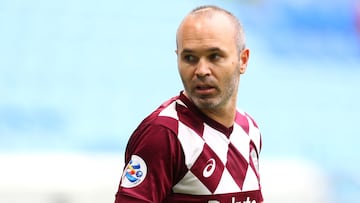 Iniesta sigue hasta 2023: renueva dos años con el Vissel Kobe