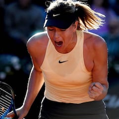 Sharapova sabe sufrir: victoria en 2 horas y 32 minutos