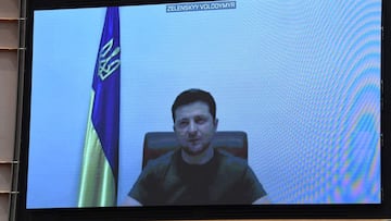 According to Ukrainian sources a group of Chechen fighters was &quot;eliminated&quot; when they were involved in an attempt to kill the Ukrainian head of state.