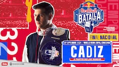 Final Nacional Red Bull Batalla España 2024 en Cádiz: horarios, participantes, clasificados y cómo ver online