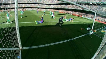 The goal Barcelona scored against Betis that wasn't given