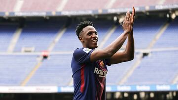 ¿Yerry Mina podría volver a Barcelona?
