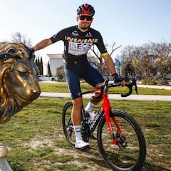 Ganna, descalificado del Tour de la Provenza por un cambio ilegal de bicicleta