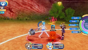 Captura de pantalla - Superdimension Neptune VS Sega Hard Girls (PSV)