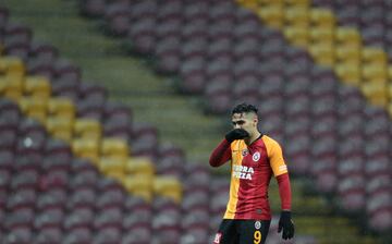 Con Galatasaray ha marcado 9 goles en la Superliga y uno en la Copa.