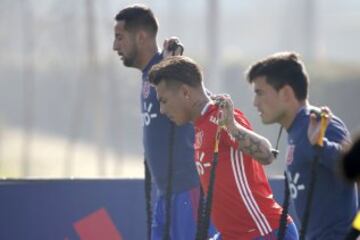 Los campeones de América que entrenan en Universidad de Chile