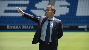 Rubi vuelve a Cornellà, donde fue presentado como entrenador del Espanyol en 2018, jugándose la salvación con el Almería.