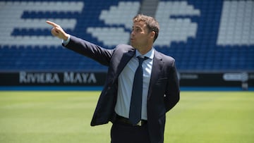 Rubi vuelve a Cornellà, donde fue presentado como entrenador del Espanyol en 2018, jugándose la salvación con el Almería.