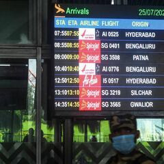 India: 1,500 passengers have tested positive for Covid-19 since resumption of domestic flights