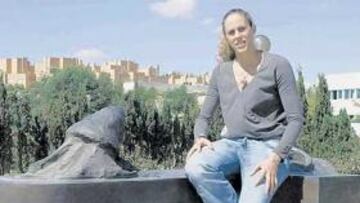 <b>LEYENDA VIVA.</b> Amaya es la leyenda viva del basket femenino español.