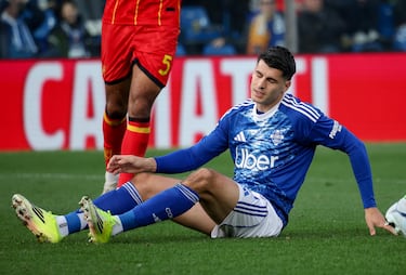 Jesús Rodríguez, cara; Morata, cruz