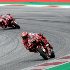 Dos ganadores en Austria: Bagnaia y Quartararo