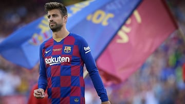 Piqué cumple contra el Betis su partido 500 como azulgrana